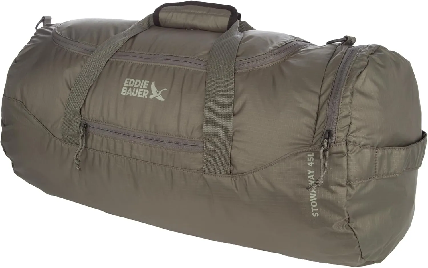 Eddie Bauer Stowaway Packable Duffel Bag | Travel | Foldable | Lightweight | Durable | Ripstop Polyester | 23" Length | 45L Capacity