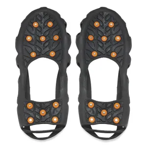 ergodyne® Trex 6304 One-Piece Step-In Full Coverage Ice Cleats, Medium, Black, Pair