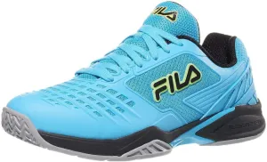 Fila Axilus 2 Energized Mens Tennis Shoe Hawaiian Ocean/Silver Sconce/Black (US Footwear Size System, Adult, Men, Numeric, Medium, 8)
