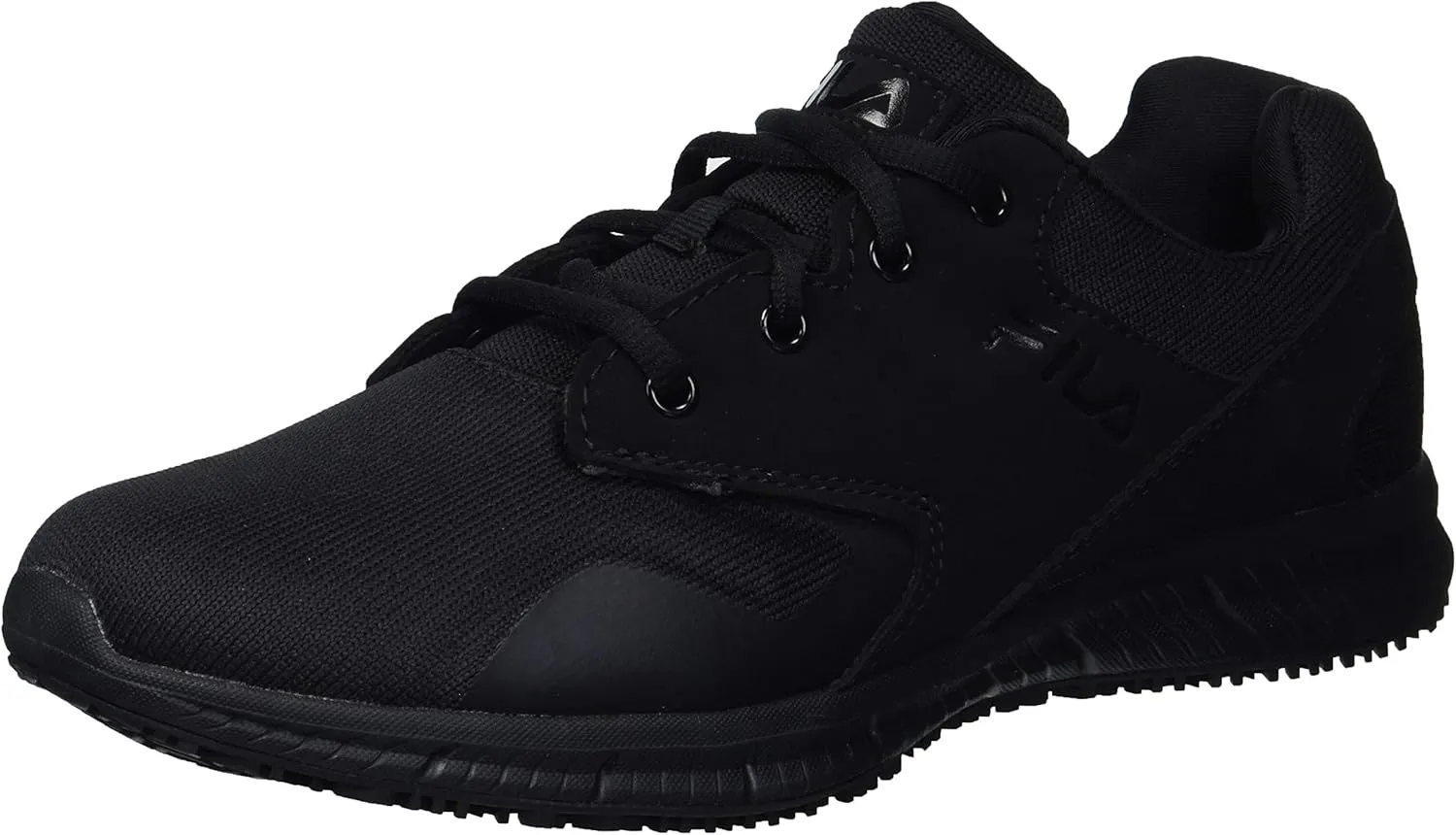 FILA Women's Work Health Care Professional Shoe, BLK/BLK/BLK, 10