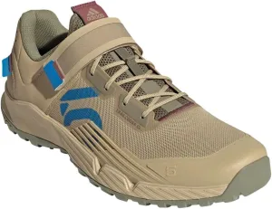 Five Ten Trailcross Mountain Clipless Shoes - Men's, Beige Tone/Blue Rush/Orbit Green, 8