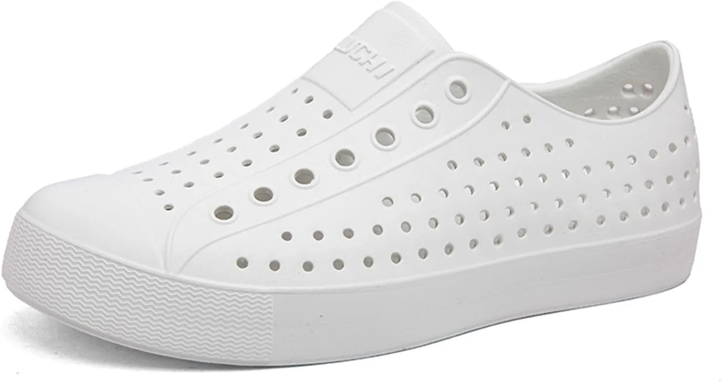 FLIOZY Waterproof Garden Clogs for Men and Women - Lightweight Breathable EVA Slip-On Shoes - Comfortable Non-Slip Casual Footwear for Outdoor, Beach, Everyday Wear