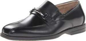 Florsheim Reveal Bit Jr Boys' Toddler-Youth Slip On, 3 M US Little Kid, Black