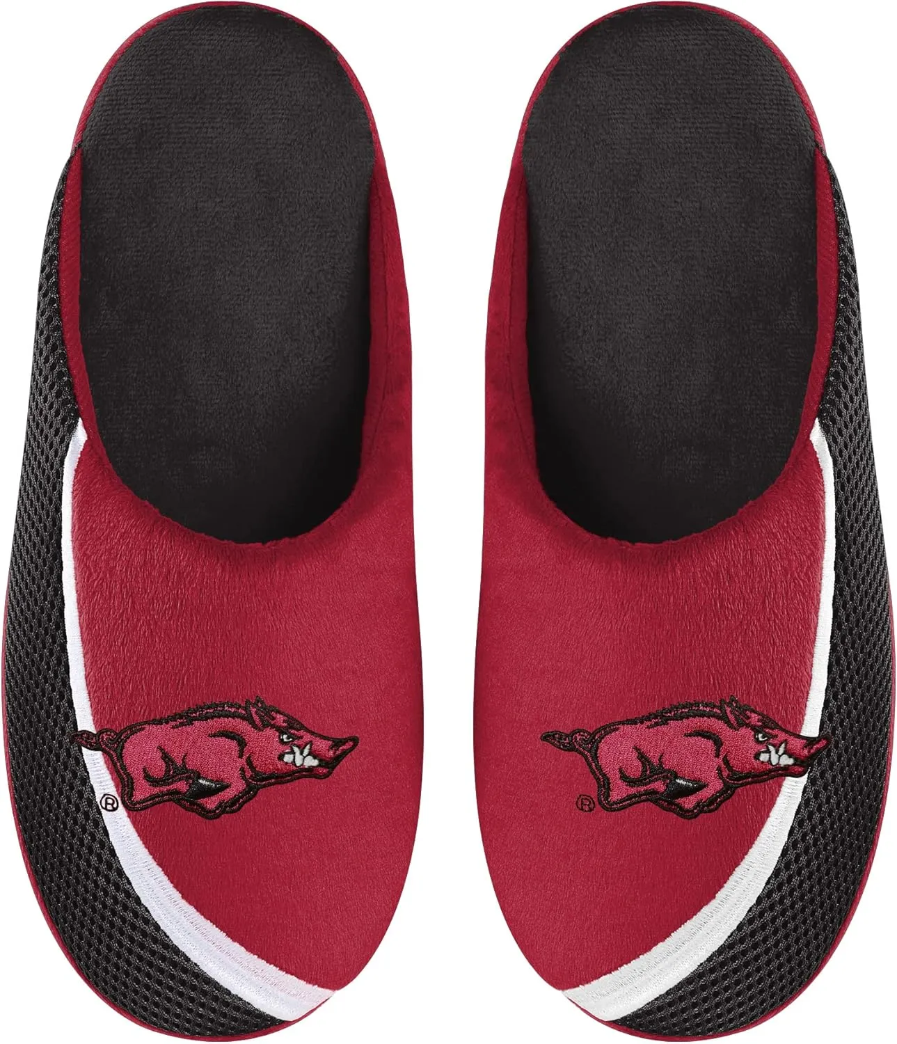 FOCO Men's NCAA 2022 Big Logo Color Edge Slipper