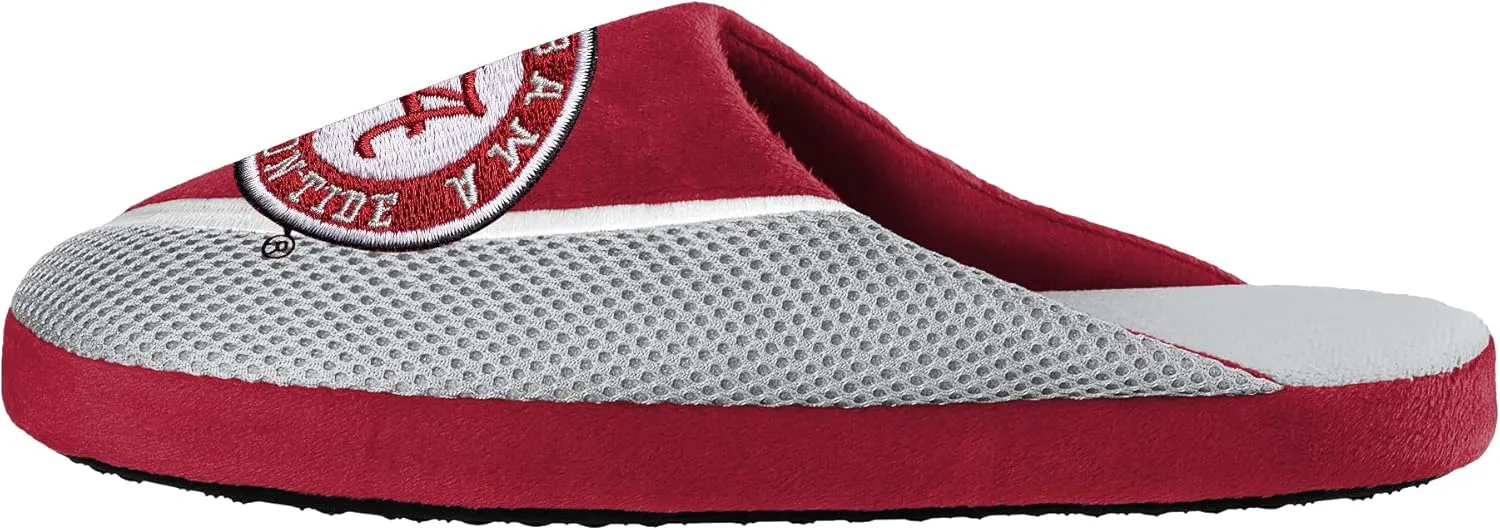 FOCO Men's NCAA 2022 Big Logo Color Edge Slipper