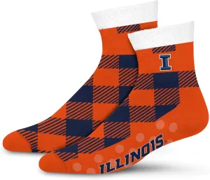 For Bare Feet Cozy Buff Cabin Sock NCAA