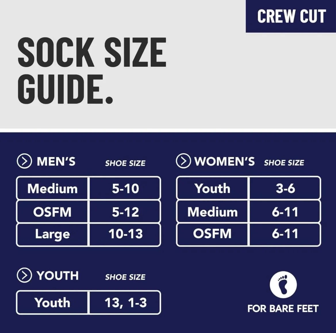 For Bare Feet Cozy Buff Cabin Sock NHL