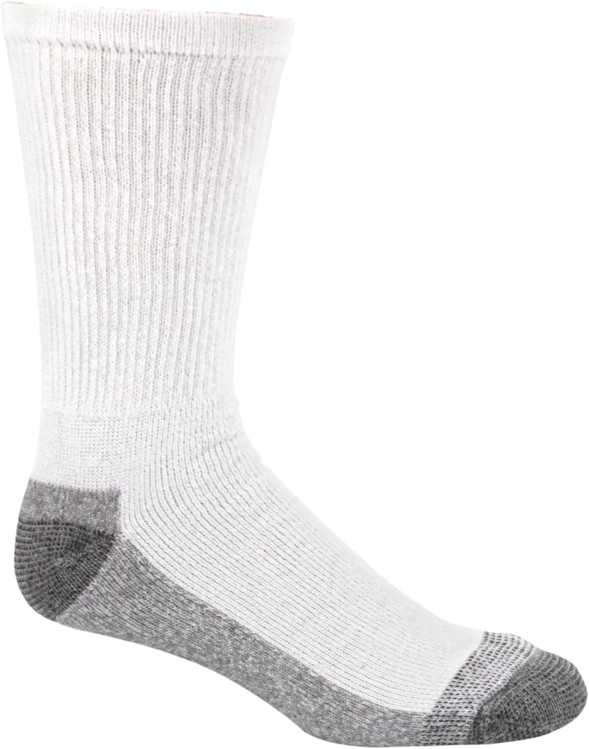 Fruit of the Loom Men's Workgear Durable Crew Socks with Arch Support