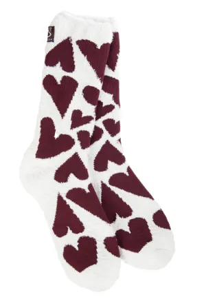 Fuzzy Day Socks-Valentine