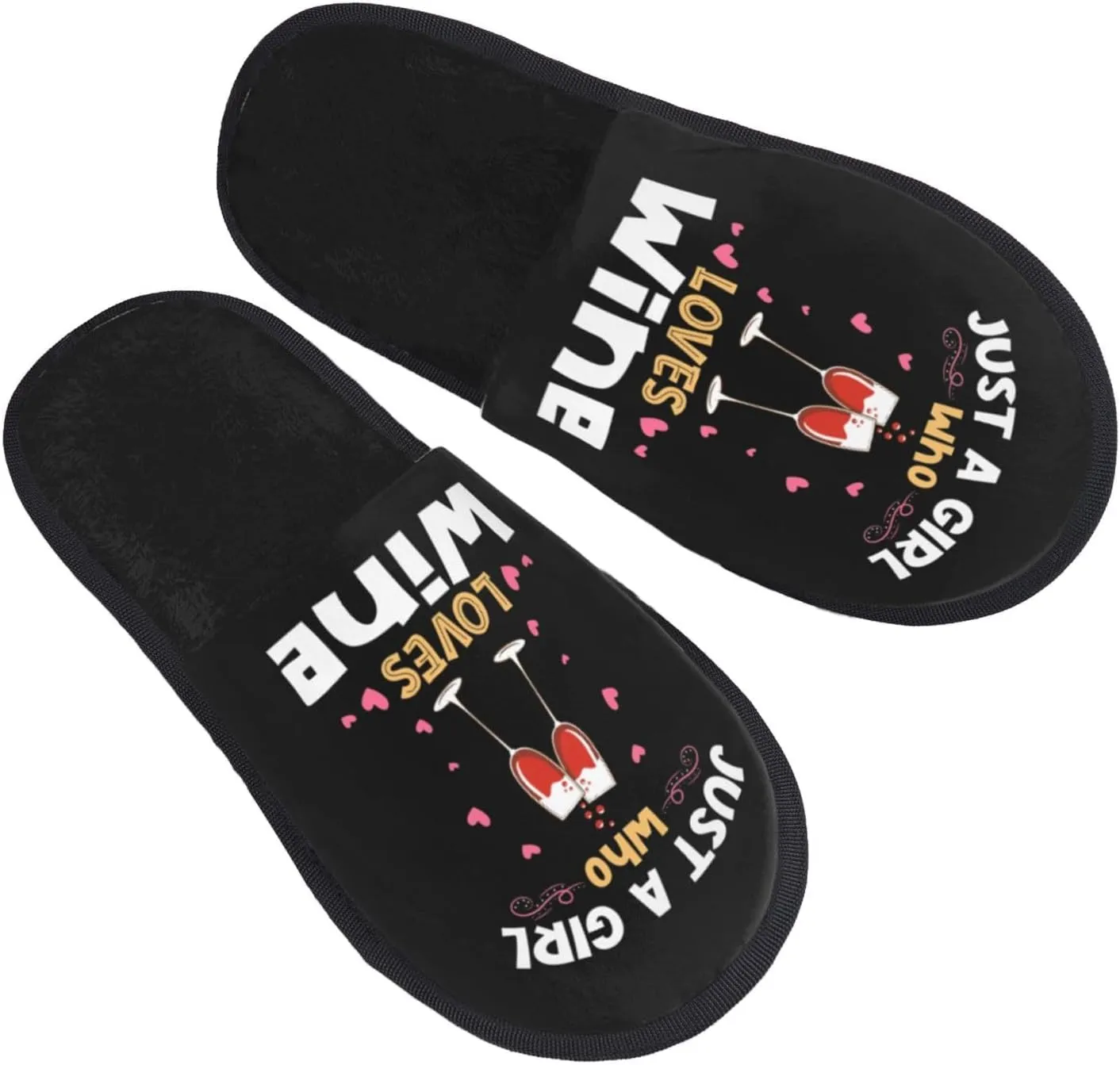 Fuzzy Slip-On Slippers Cozy Warm Bedroom Slippers Indoor House Winter Fall Fluffy Shoes For Women Men Gifts