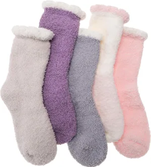 Fuzzy Socks Fluffy Thick Warm Winter Soft Cozy Plush Sleep Home Fleece Cabin Soft House Socks for Women Men