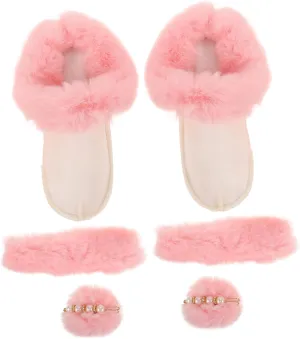 Garneck Warm Plush: Fleece Cotton Insert for Shoes Replacement Liner Boot Sleeve Liner Slippers Liner Women's Warm Shoes Winter Footwear Linings
