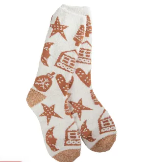 Gingerbread Cozy Crew Socks