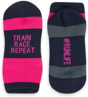 Gone For a Run Inspirational Ankle Socks for Women - Affirmation - Fun Running Socks - Runners Gifts & Motivation