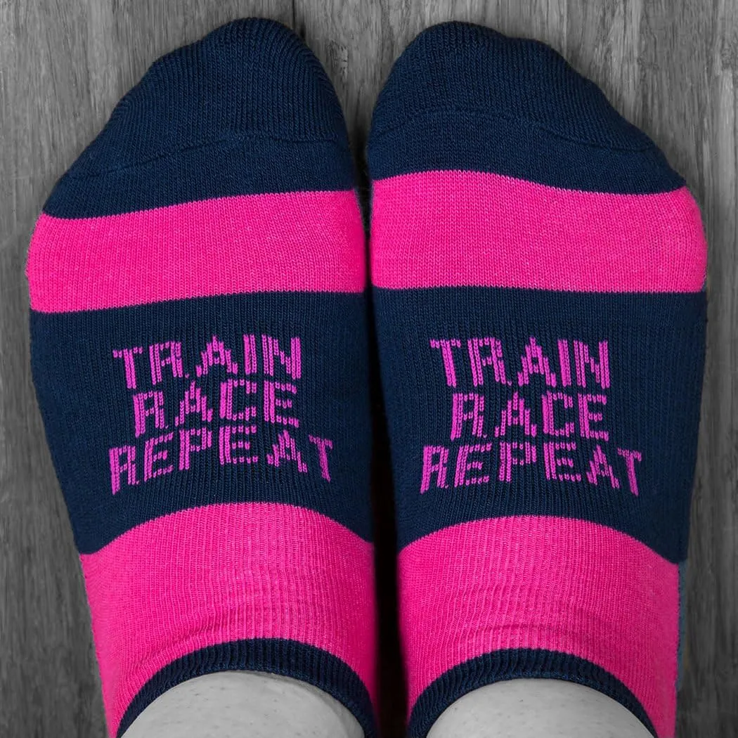 Gone For a Run Inspirational Ankle Socks for Women - Affirmation - Fun Running Socks - Runners Gifts & Motivation