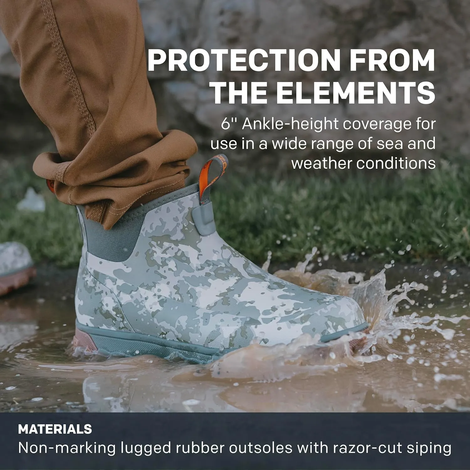 Grundens Men’s Deviation 6” Ankle Boot | Durable, Waterproof