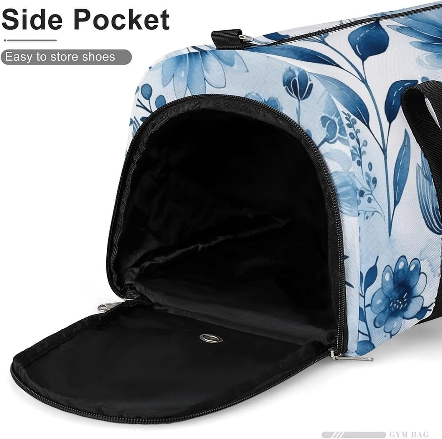 Gym Bag Color Field Painting Style Duffel Bag for Men Women Overnight Bag with Shoe Compartment Workout Bags