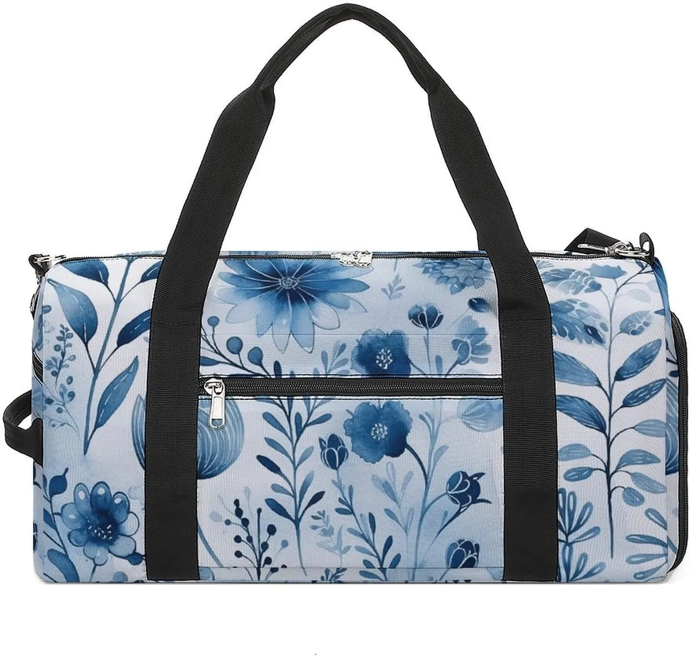 Gym Bag Color Field Painting Style Duffel Bag for Men Women Overnight Bag with Shoe Compartment Workout Bags