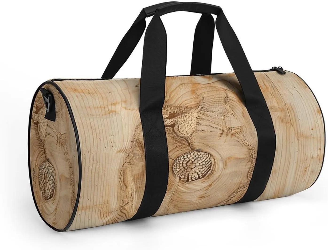 Gym Bag Large Circular Crack Duffel Bag for Men Women Overnight Bag with Shoe Compartment Workout Bags