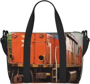 Gym Bag Train Duffel Bag for Men Women Travel Overnight Bag with Shoe Compartment Workout Bags