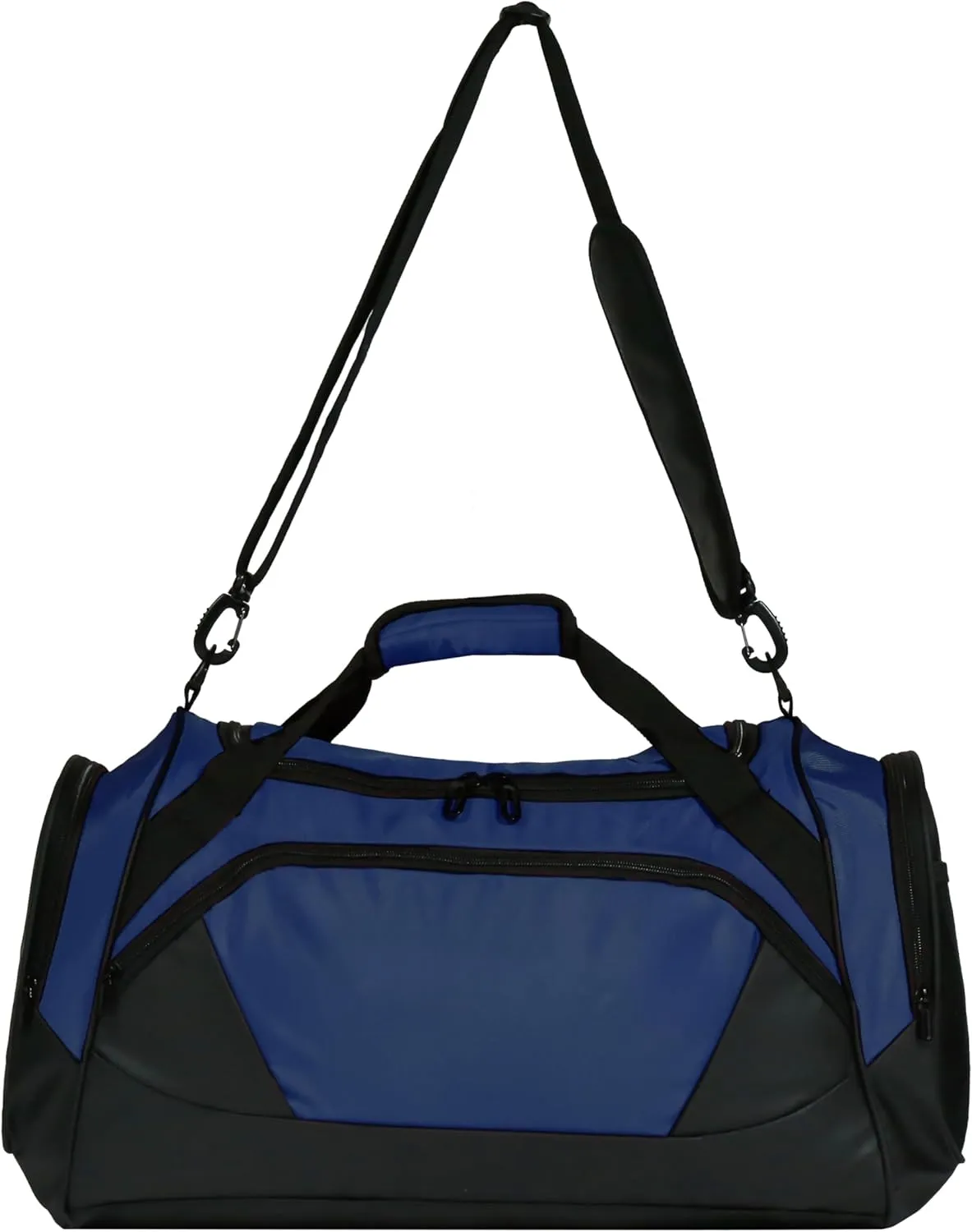 Gym Bag with Shoe Compartment for Men and Women -Durable, Water-Resistant Sports Duffel for Fitness, Travel, and More (Blue)