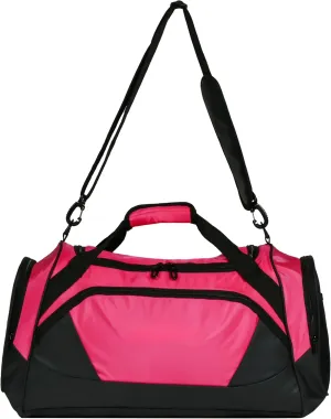 Gym Bag with Shoe Compartment for Men and Women -Durable, Water-Resistant Sports Duffel for Fitness, Travel, and More (Pink)