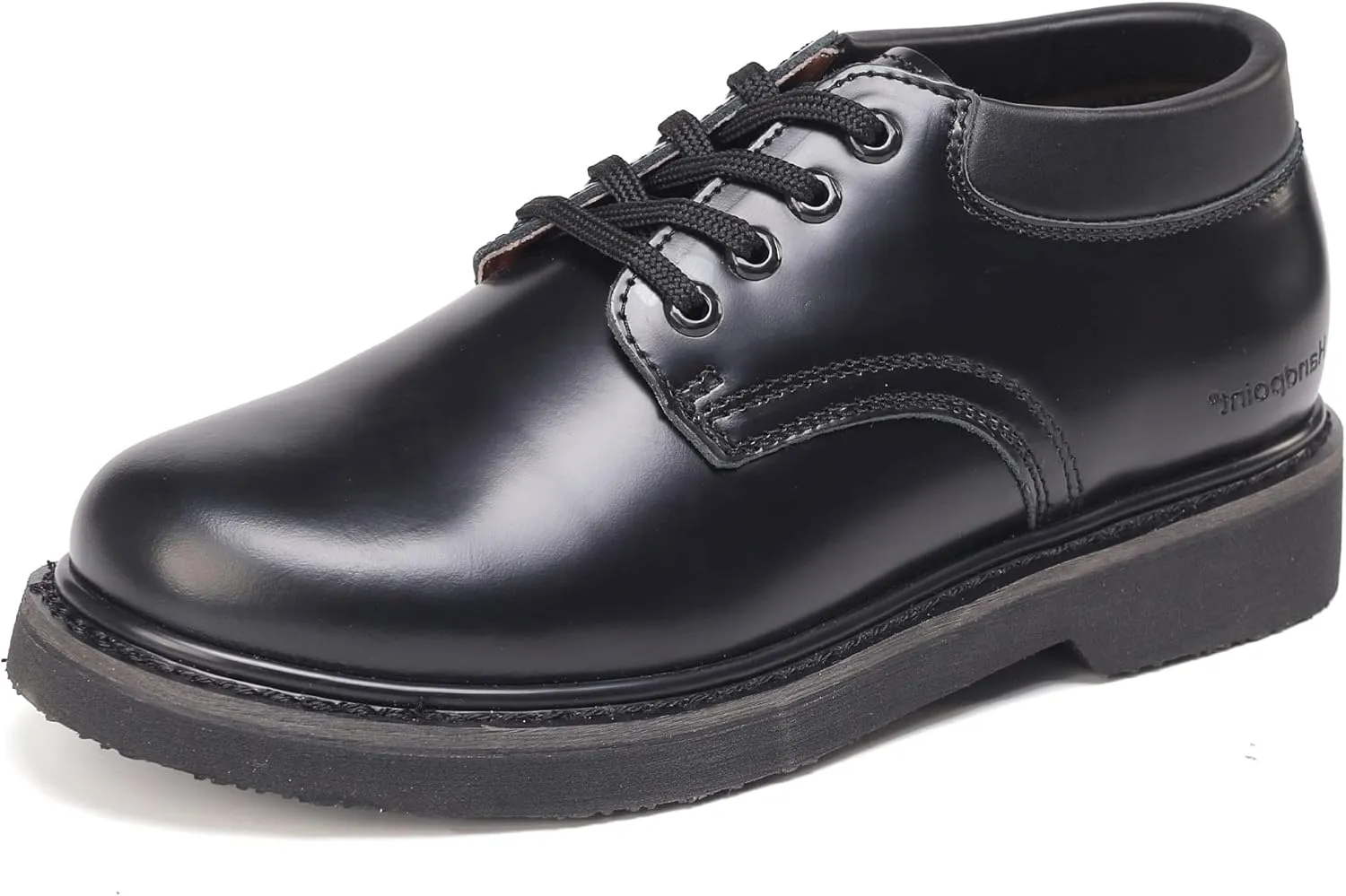 HANDPOINT Oxford Men's Black Slip Resistant Durable Fashion Breathable EH Work Shoe 82102