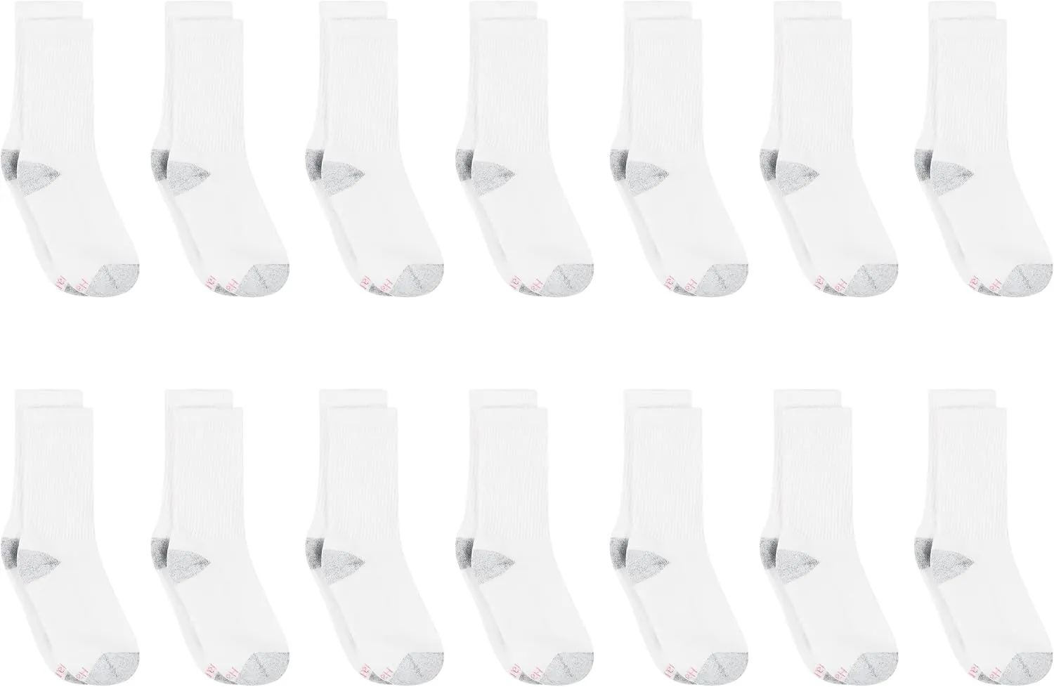 Hanes Women's Soft Moisture-Wicking Crew Socks, Multipack