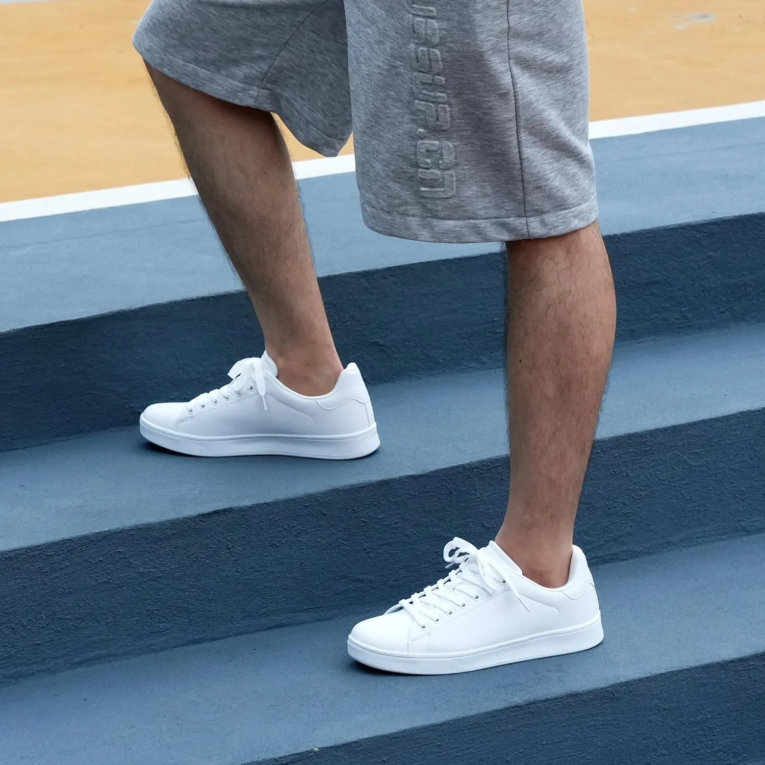 Hawkwell Men's Youth Fashion Sneakers Casual Walking Shoes Uniform Nurse Shoe Work Shoes