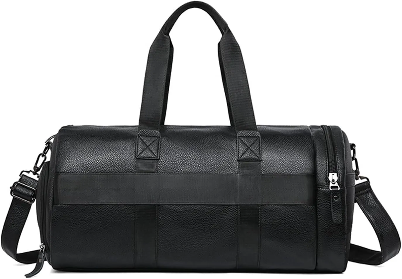HBJWOV Leisure 1 Shoulder Bag Dry Wet Separation Sports Travel Bag Large Capacity Training Fitness 1 Shoulder Crossbody Handbag(D)