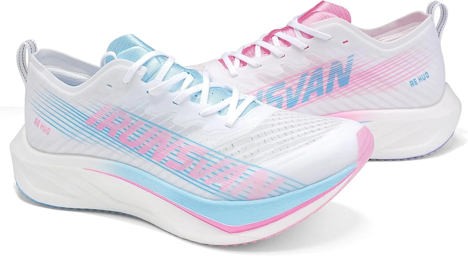 Heat 2.0 Carbon Plate Marathon Running Shoes for Men Anti-Slip Ultra-Light Rebound Athletic Man Sport Shoes Sneakers