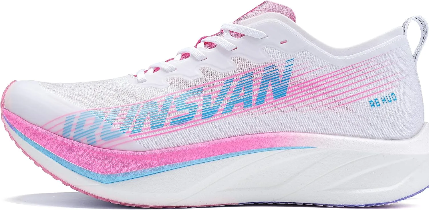 Heat 2.0 Carbon Plate Marathon Running Shoes for Men Anti-Slip Ultra-Light Rebound Athletic Man Sport Shoes Sneakers