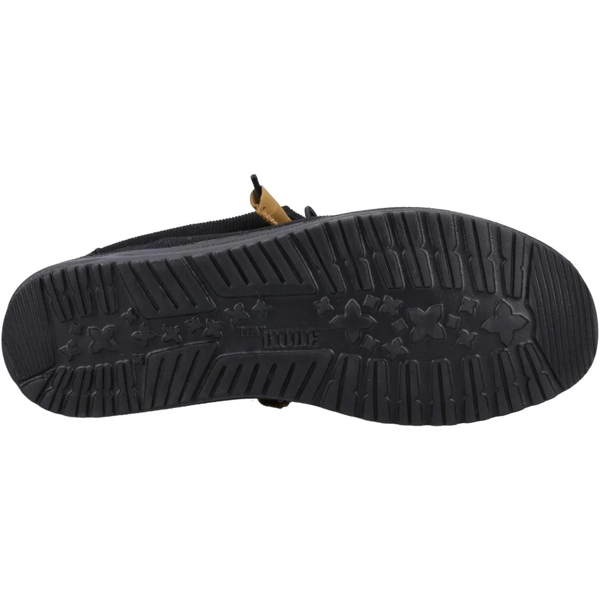 HEYDUDE Wally Corduroy Shoe Black