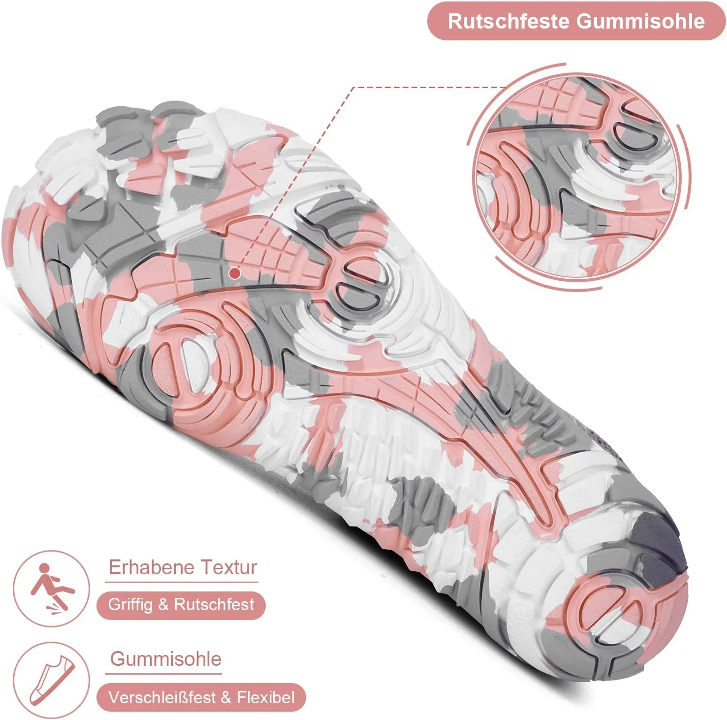 Hike Barefoot Shoes for Autumn Winter, Upgraded Thickened Minimalist Barefoot Shoes Women Men Non-Slip & Wide Toe Zero Drop Athletic Hiking Trail Running Shoe
