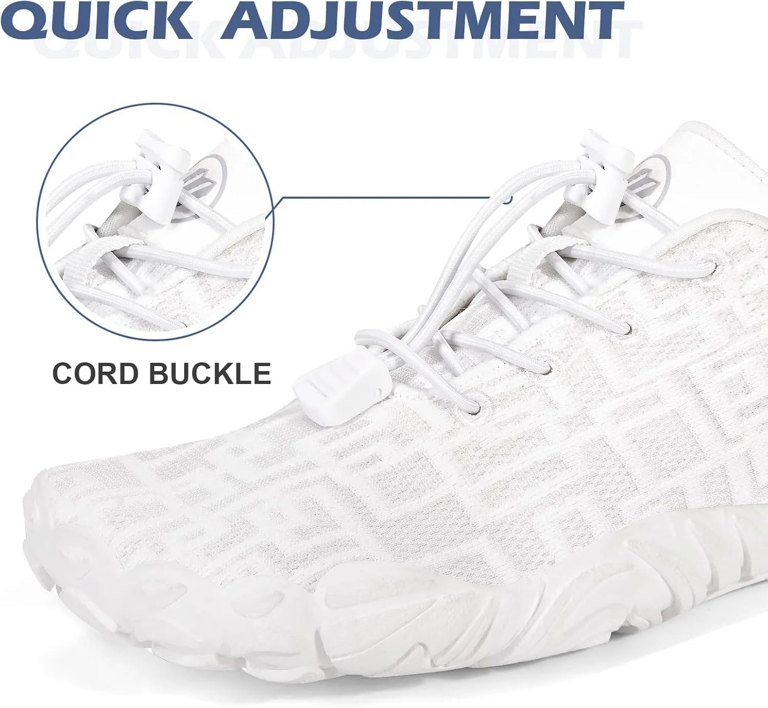 Hike Barefoot Shoes Women Men with Wide Toe Box Footwear Healthy Non-Slip Hike Beach Pool Aqua Swim Surf Hiking Running Athletic Water Shoe