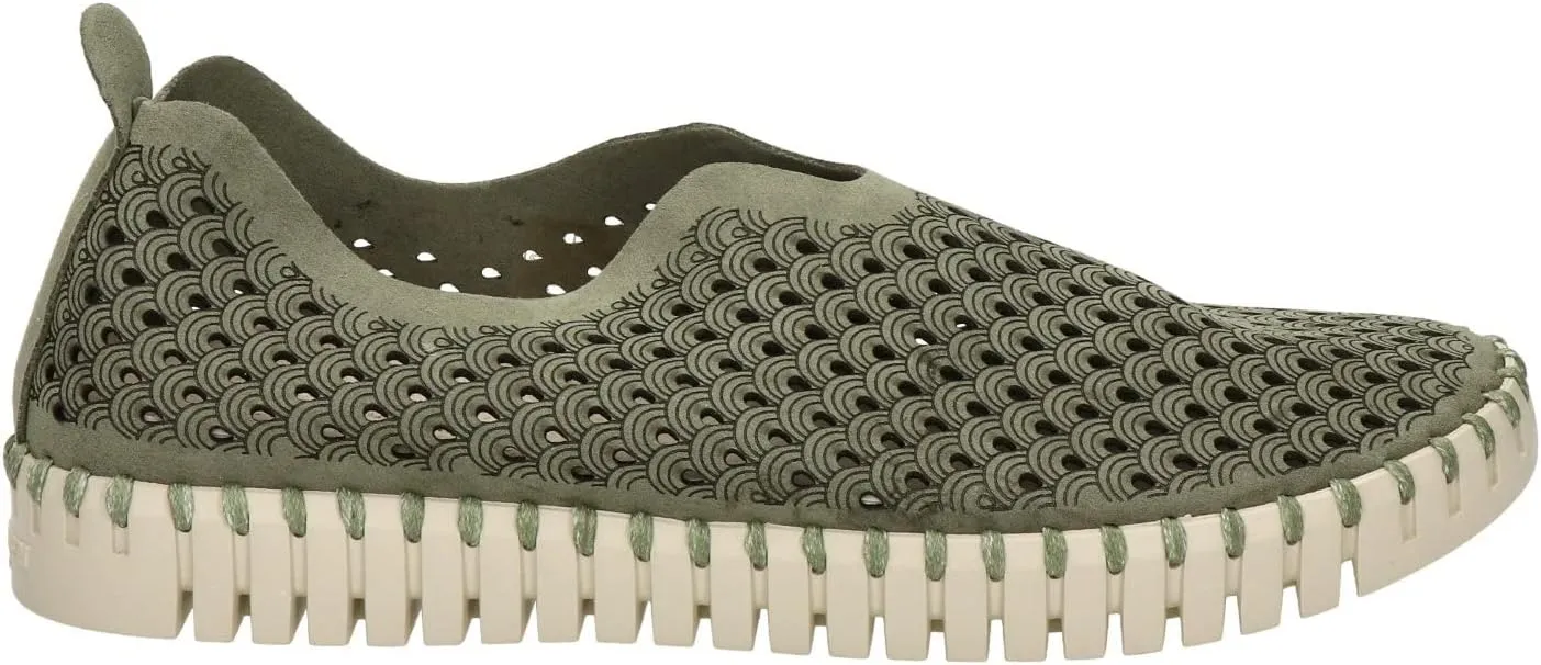 Ilse Jacobsen Women's Loafers, Army, 9.5