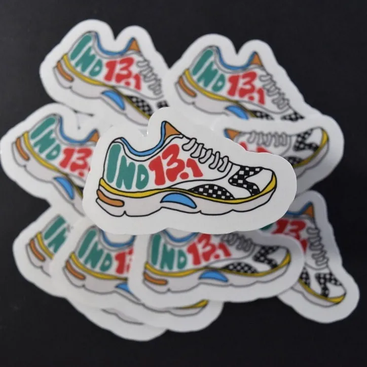 Indy Mini Running Shoe Sticker