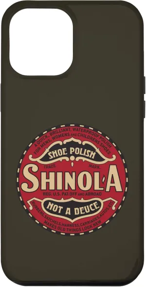 iPhone 12 Pro Max SHINOL'A – SHOE POLISH, NOT A DEUCE (Copyright 2019 FITO) Case