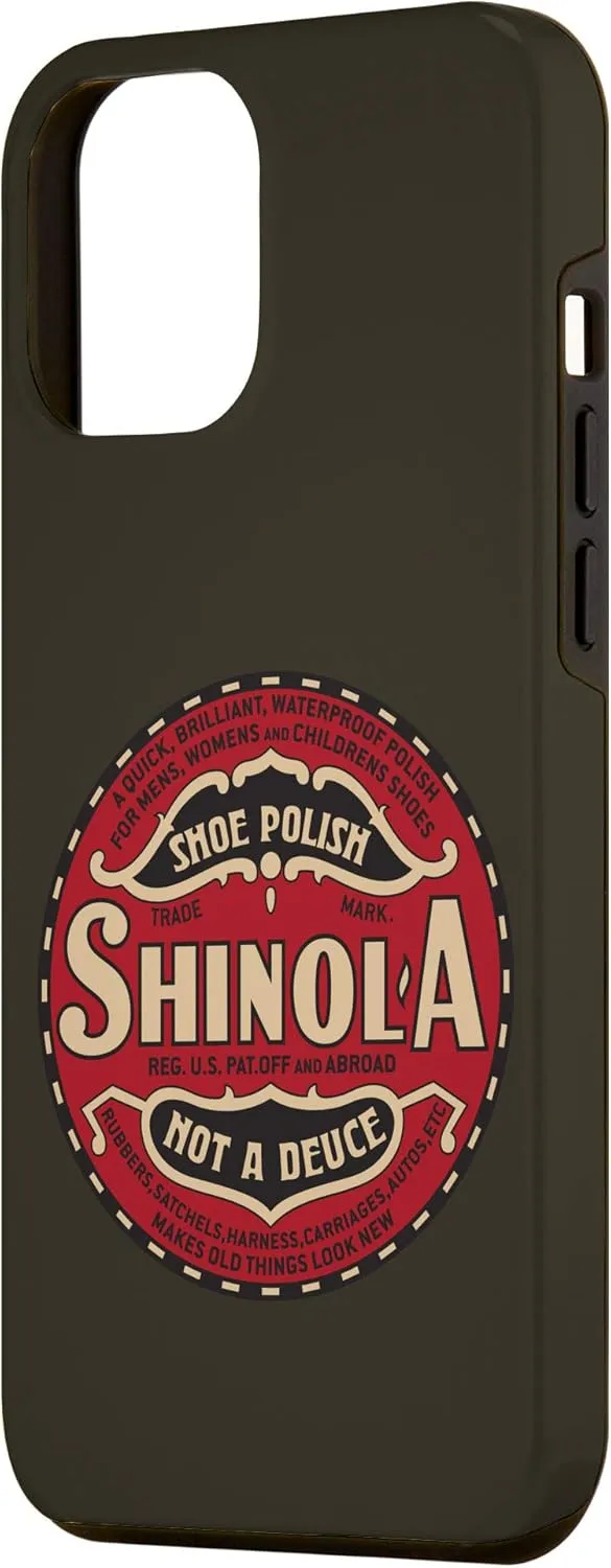 iPhone 12 Pro Max SHINOL'A – SHOE POLISH, NOT A DEUCE (Copyright 2019 FITO) Case