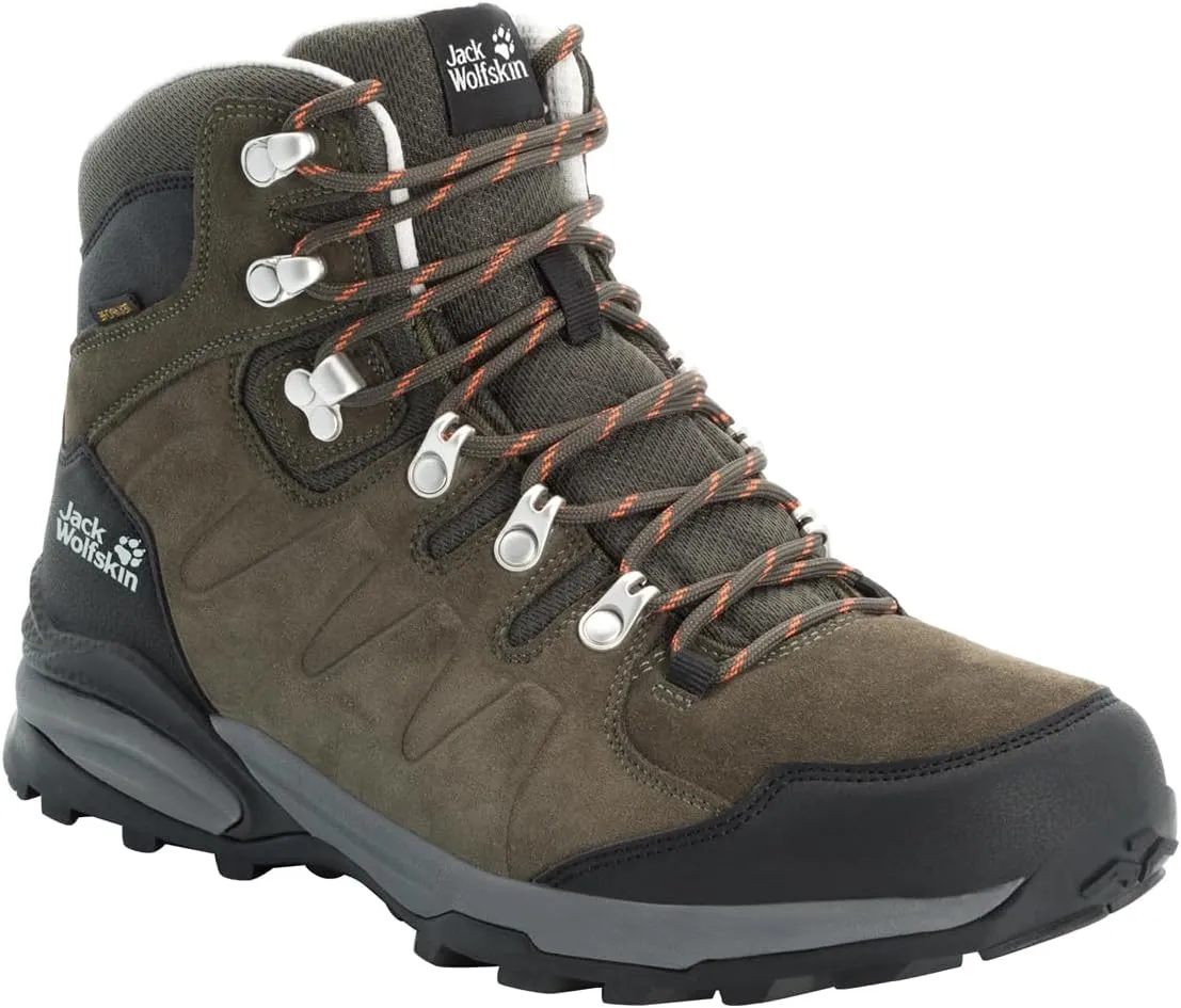 Jack Wolfskin Men's Refugio Texapore Mid Hiking Shoe Backpacking Boot