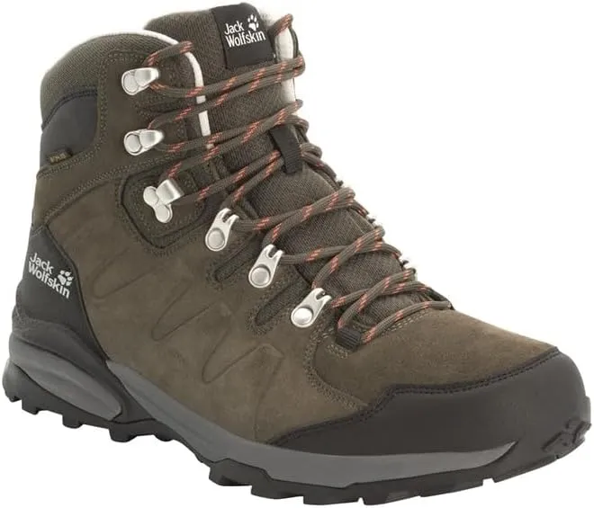 Jack Wolfskin Men's Refugio Texapore Mid Hiking Shoe Backpacking Boot