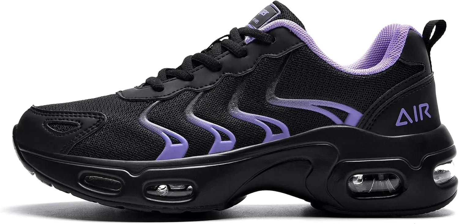 JARLIF Women's Lightweight Athletic Running Shoes Breathable Sport Air Fitness Gym Jogging Sneakers (Size5.5-11)