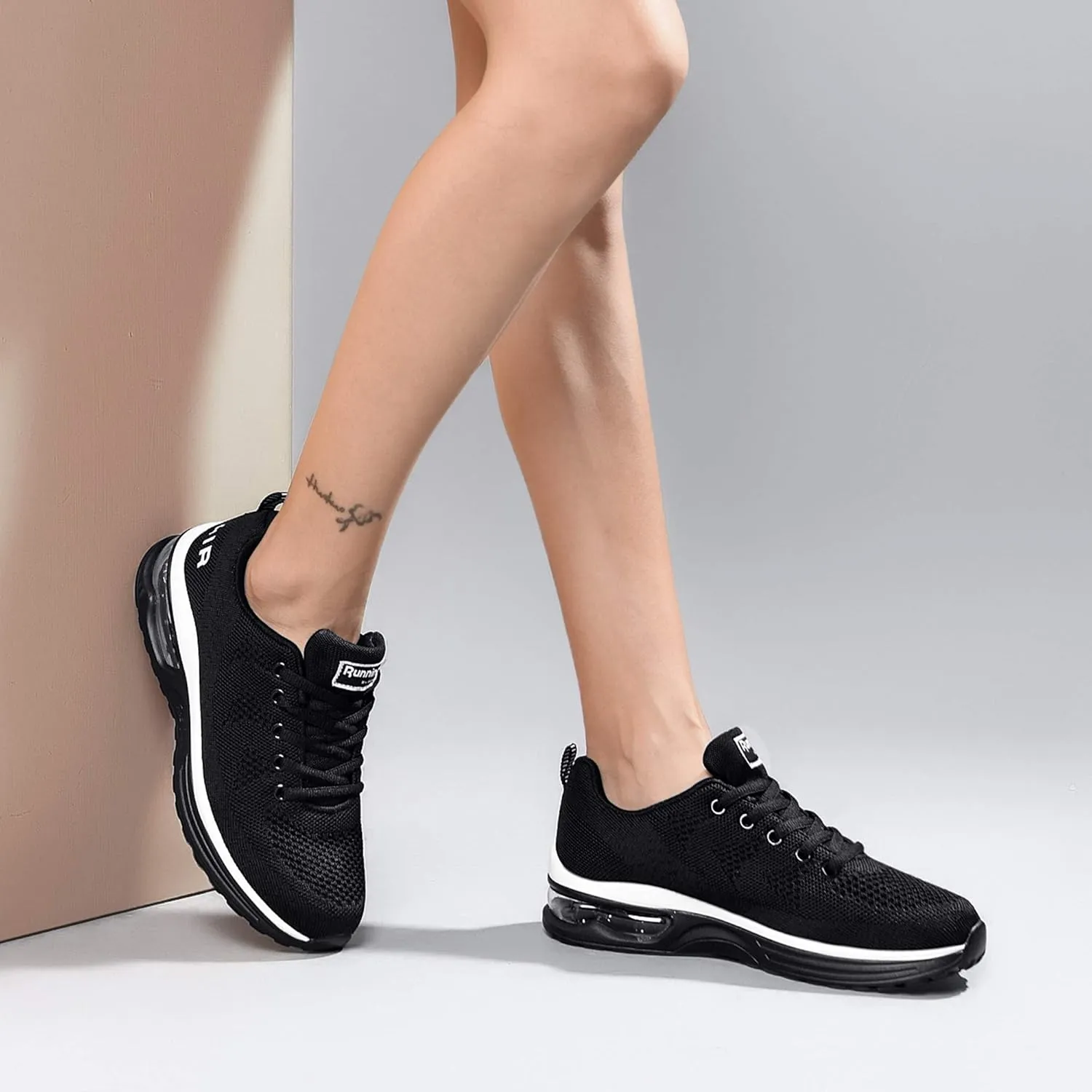 JARLIF Women's Lightweight Athletic Running Shoes Breathable Sport Air Fitness Gym Jogging Sneakers (Size5.5-11)