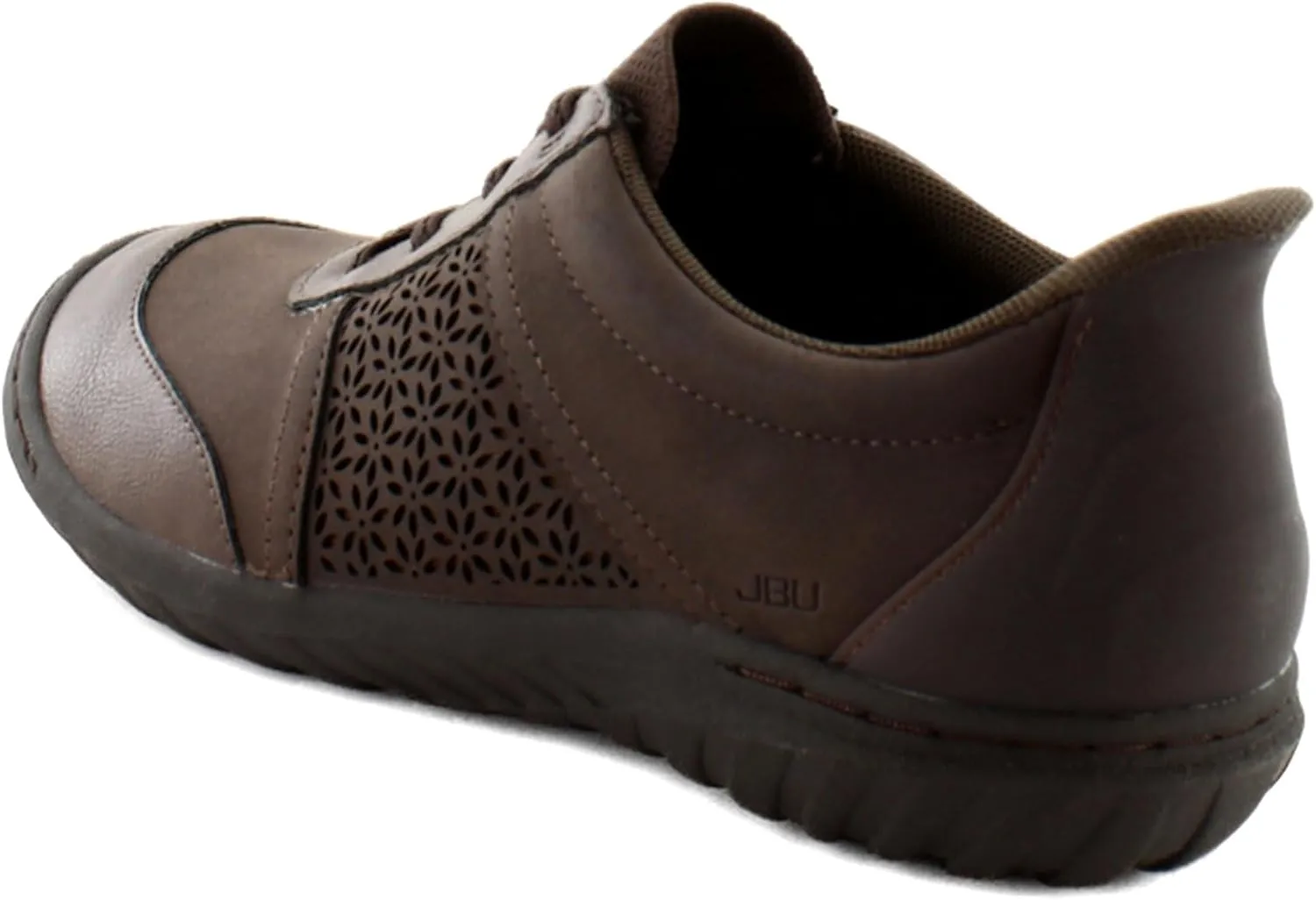 JBU Women's Veronica Touchless Easy Slip On Comfort Casual Flat Sneaker