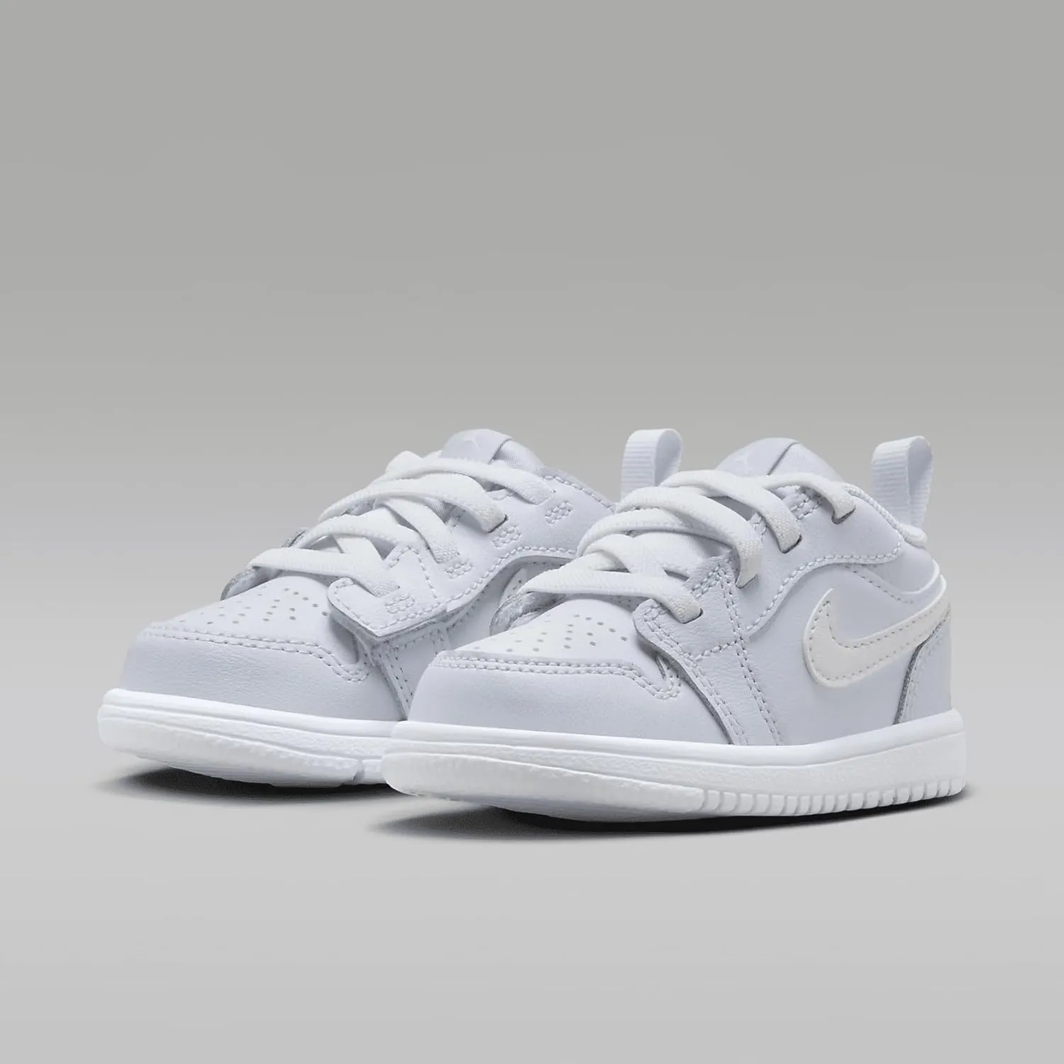 Jordan 1 Low Alt Baby/Toddler Shoes (FN7398-400, Cobalt Bliss/Neutral Grey/White)
