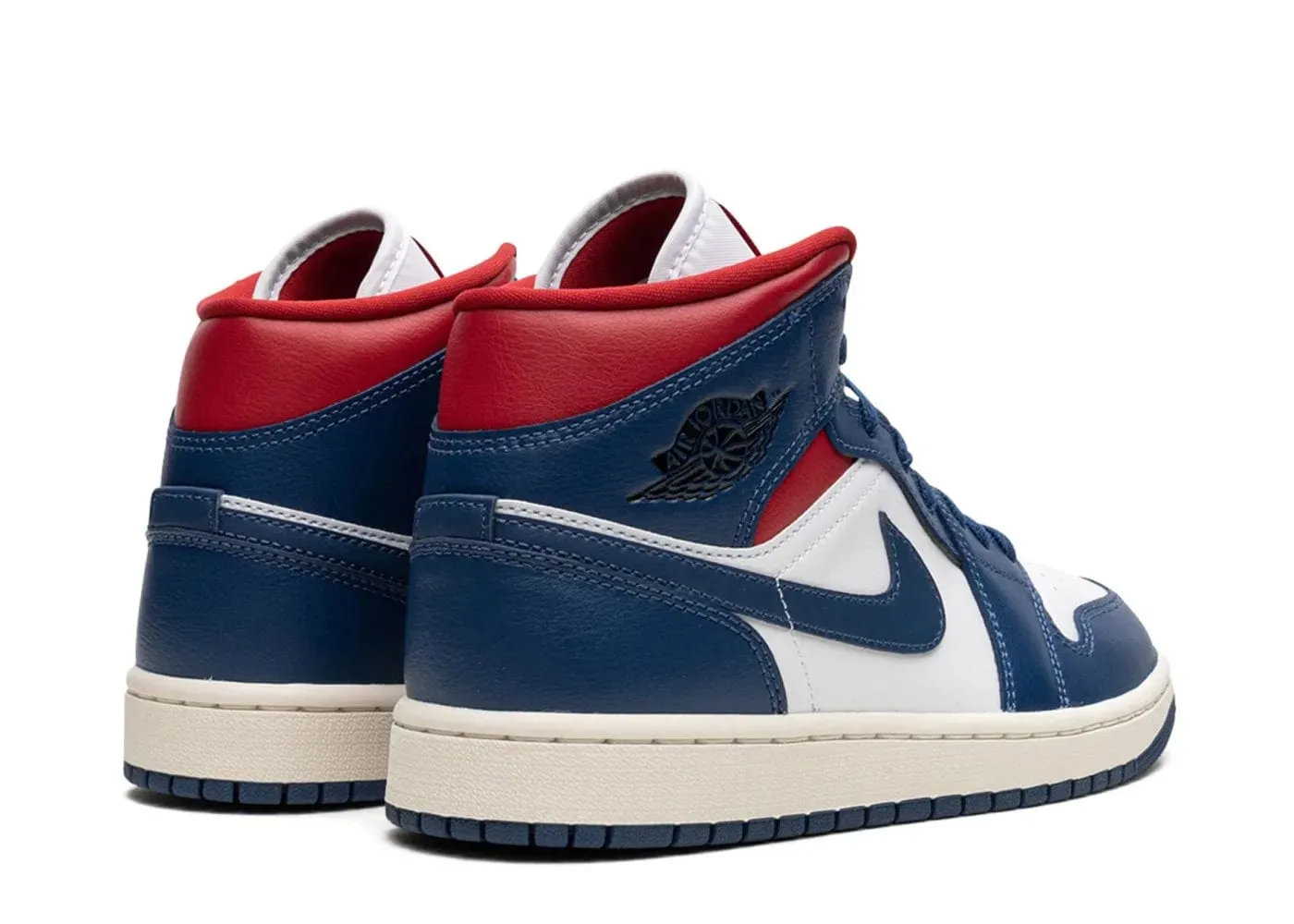 JORDAN 1 MID FRENCH BLUE GYM RED