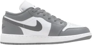 Jordan Big Kid's 1 Low White/Black-Iron Grey (553560 152) - 6.5