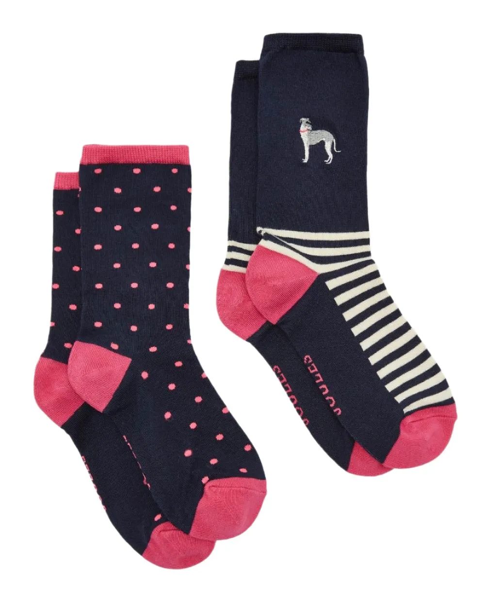 Joules Everyday 2 Pack Socks