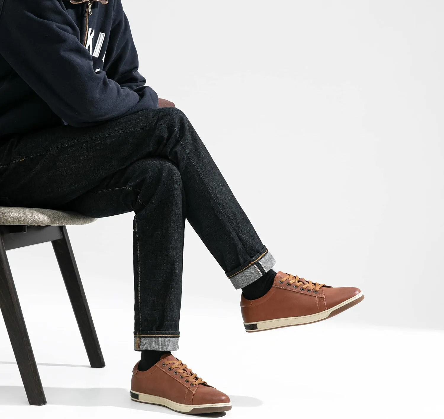 Jousen Men's Fashion Sneakers Retro Simple Casual Shoes for Men