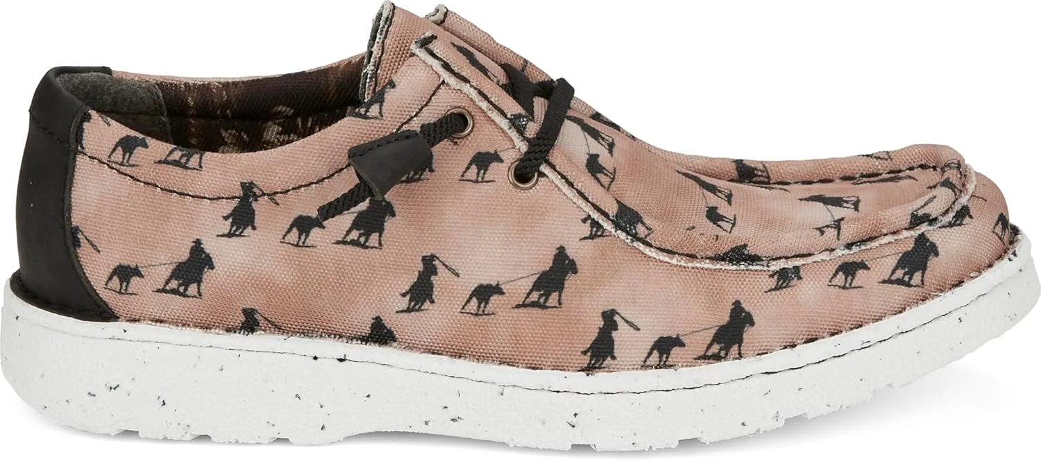Justin Hazer Print Men's Loafers - Stylish Slip-On Shoes for Casual and Formal Wear, Comfortable and Durable Design